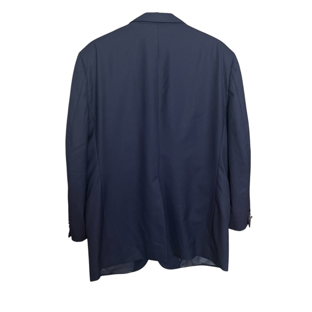 VTG Burberry Men’s Navy Wool Blazer/Jacket Classic Grandpa Preppy Old Money - Picture 3 of 15